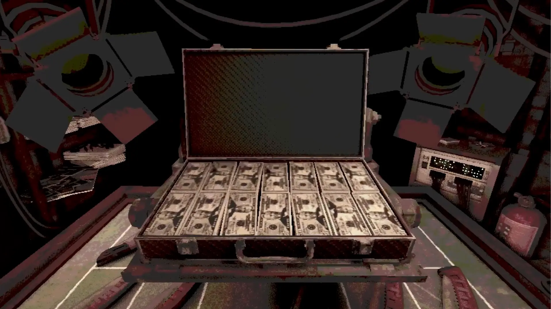 The final screen showing the player's winnings—or their ultimate fate.