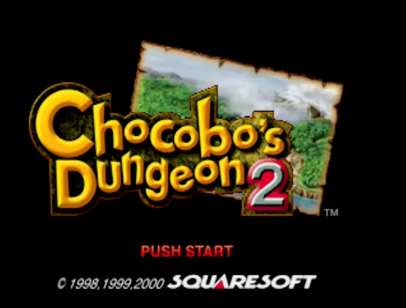 chocobo-dungeon-2-title-screen