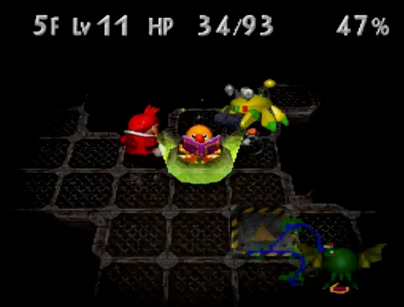 chocobo-dungeon-2-turn-based-grid-combat