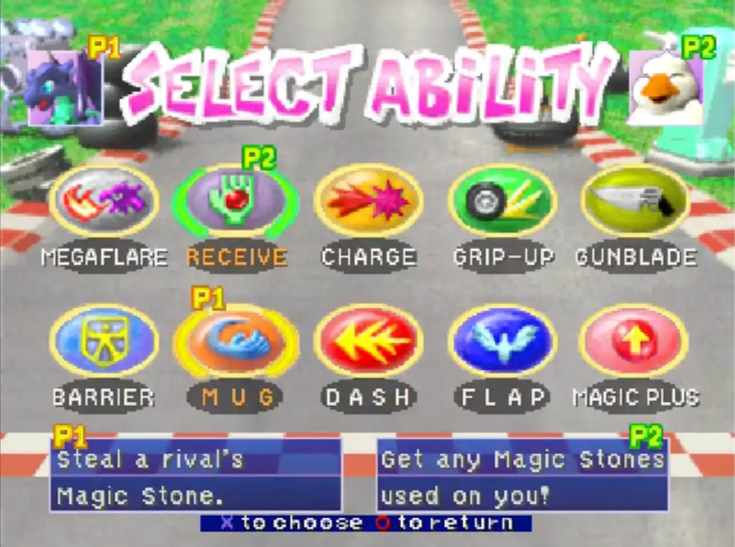 chocobo-racing-ps1-character-abilities