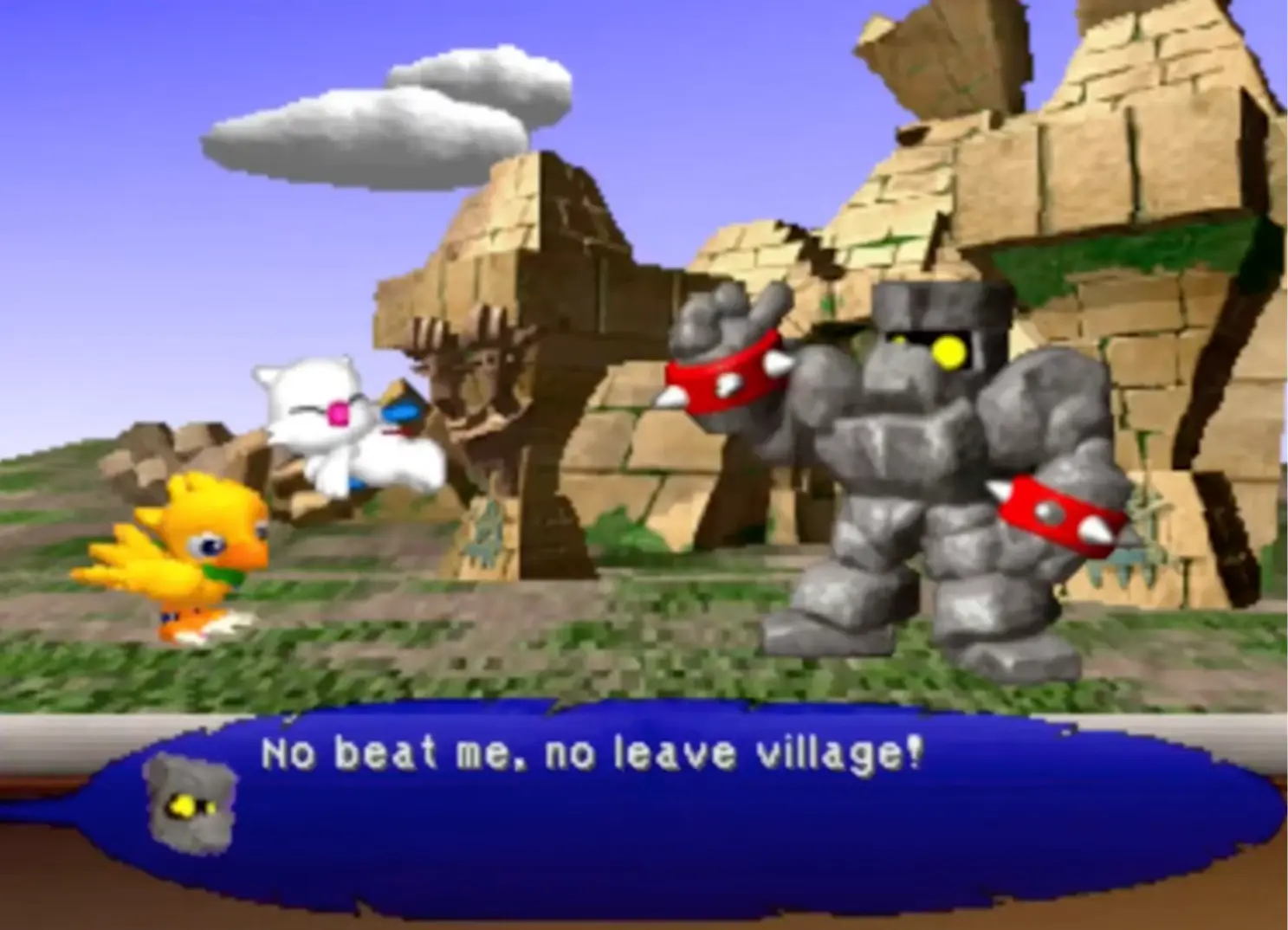 chocobo-racing-ps1-rock-guard