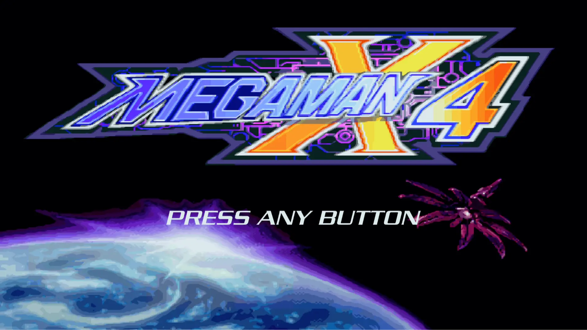 mega-man-x4-title-screen