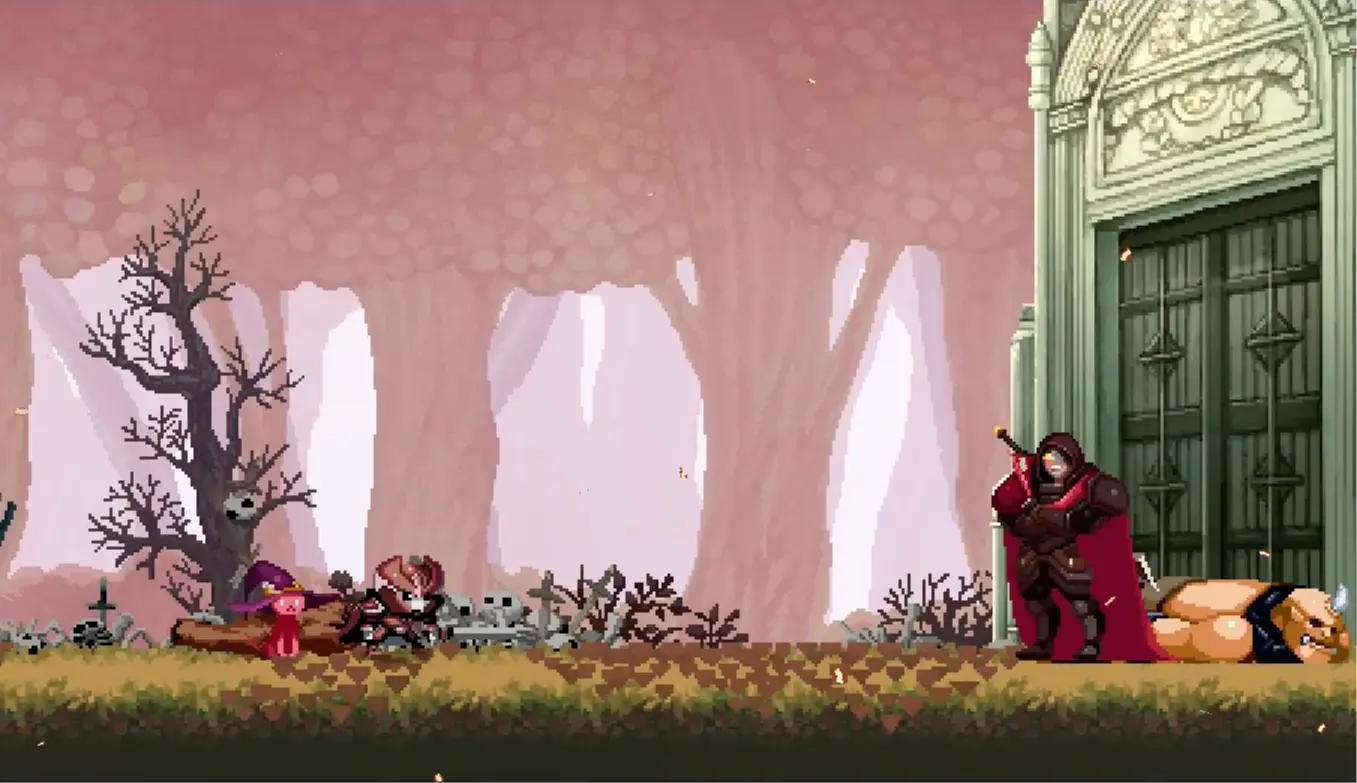 skul-the-hero-slayer-first-boss-encounter