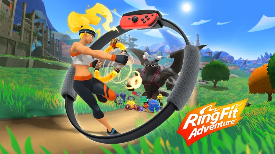 Game cover for Ring Fit Adventure