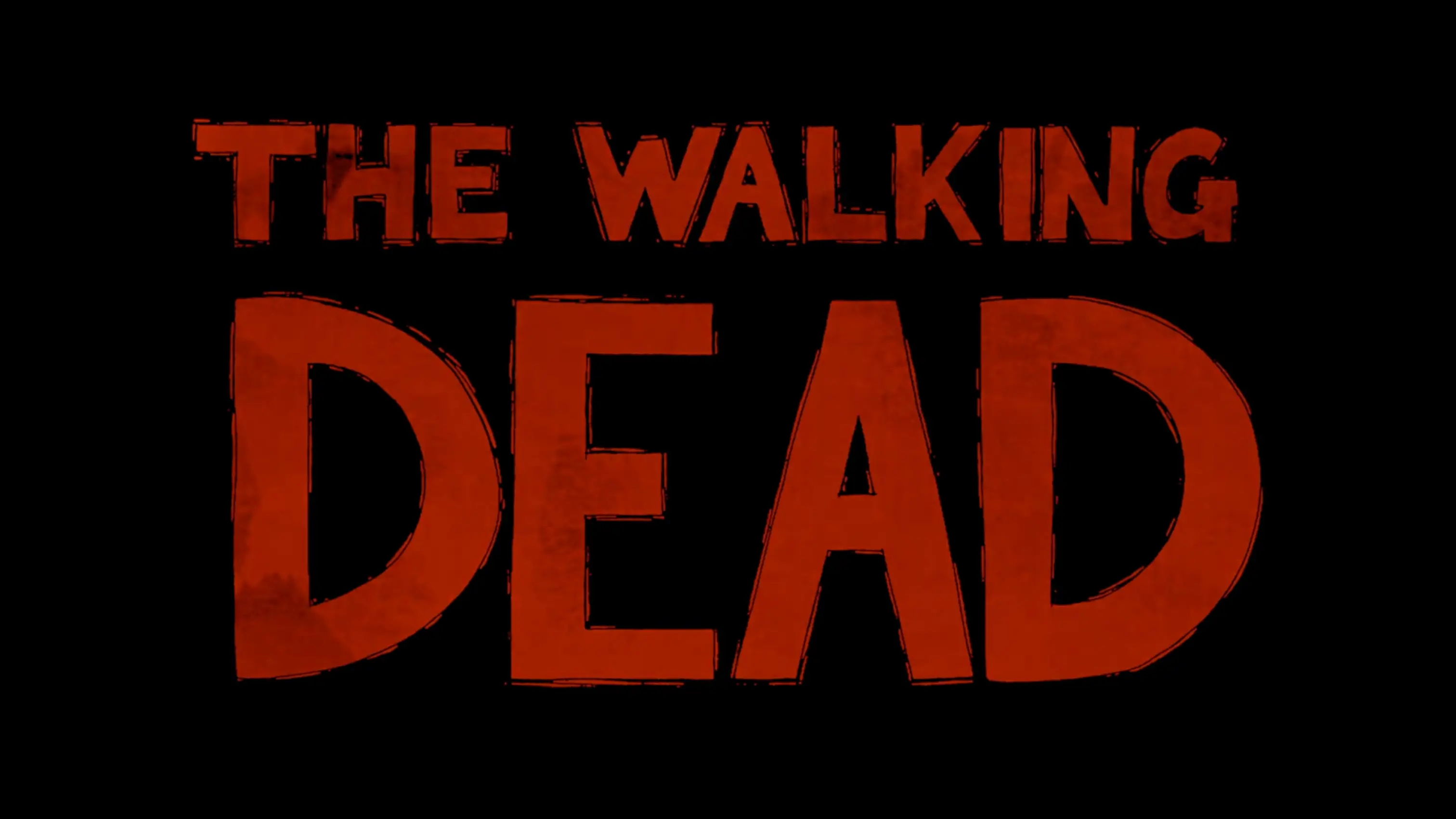 The official main title of the walking dead