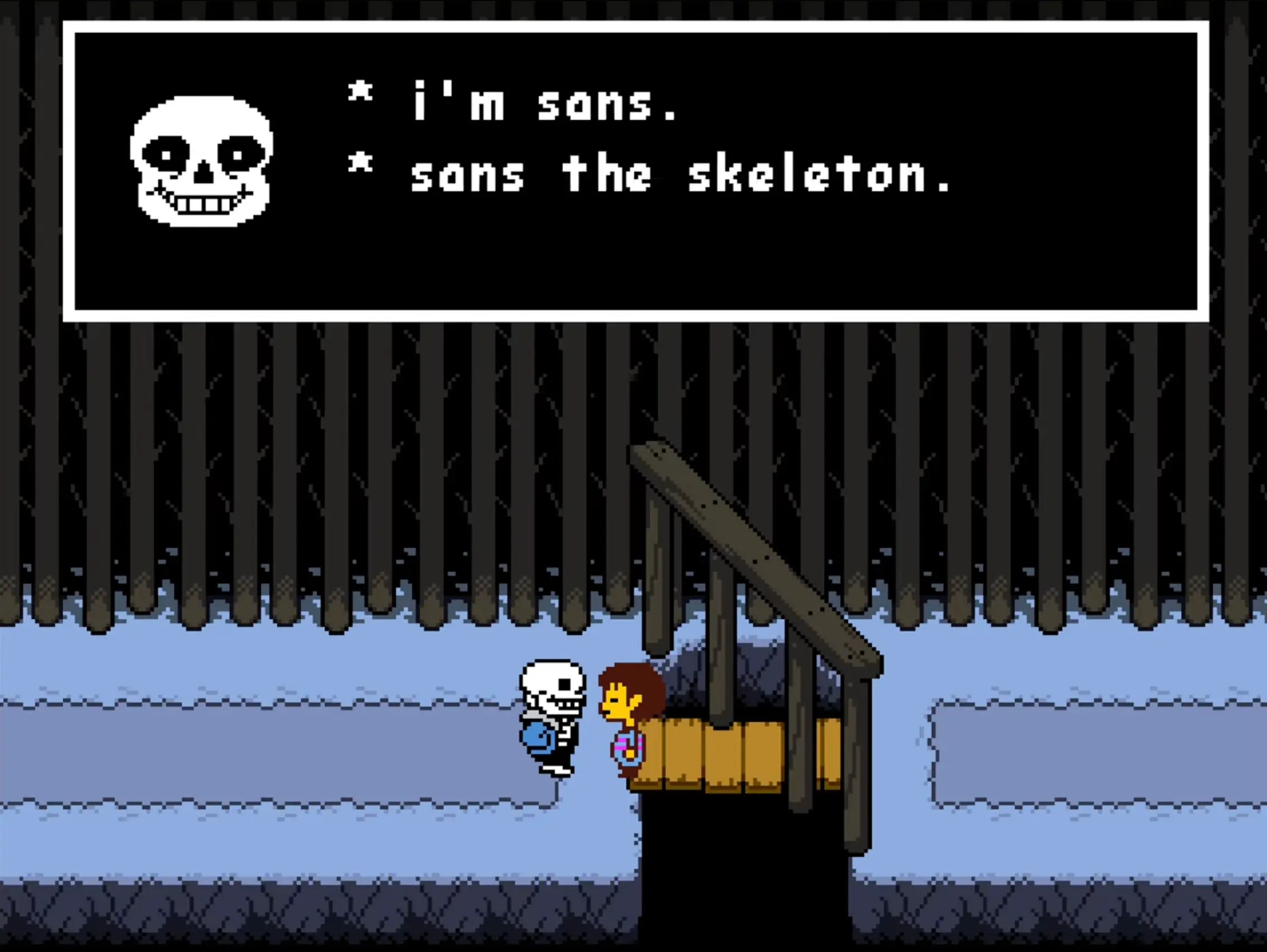 The skeleton brothers, Sans